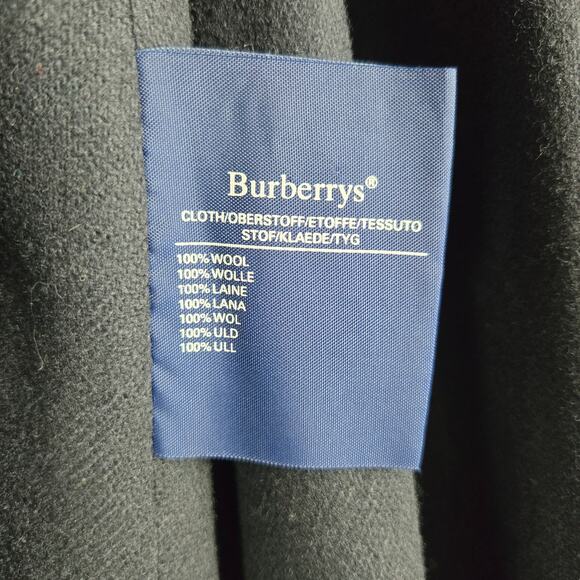 Burberrys Car Coat Size 42 Burberry Khaki NovaCheck Wool Lined Trench Authentic - Picture 10 of 13